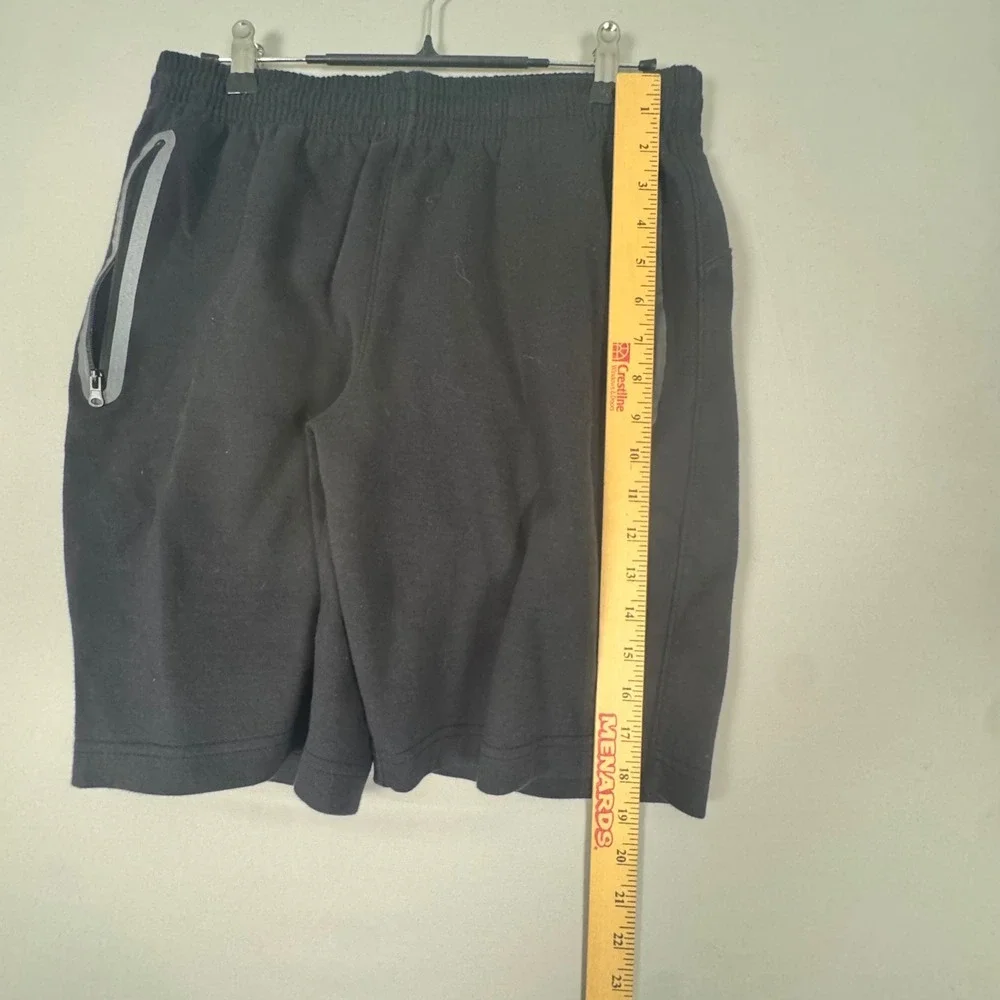 Old Navy Active Dynamic Fleece Shorts Men Small Black Excellent Zipper Pockets